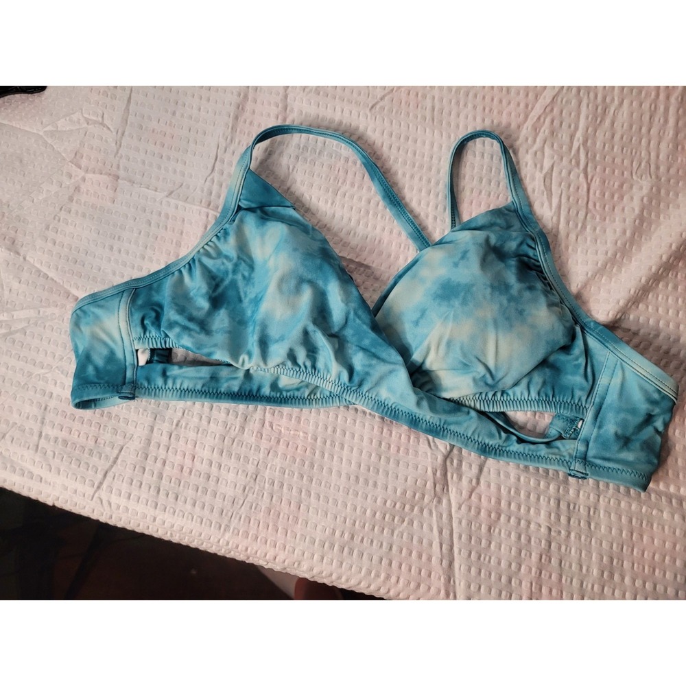Victoria Secret PINK Bralette Wrap Large Blue